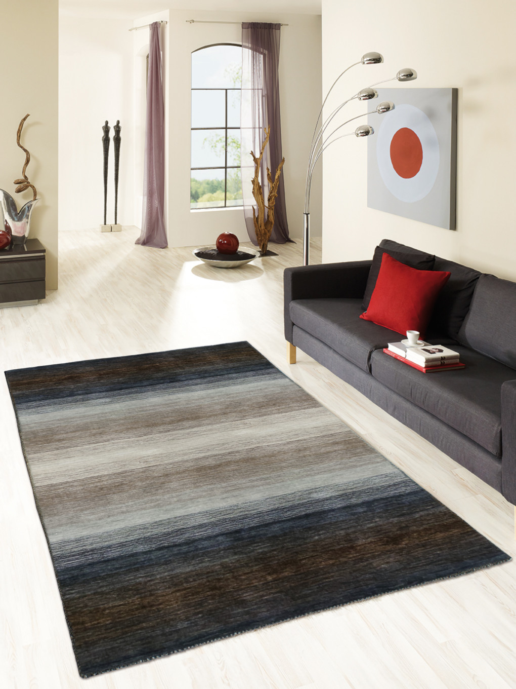 RAINBOW 1201 als zentrales Design-Element eines Wohnraumes.