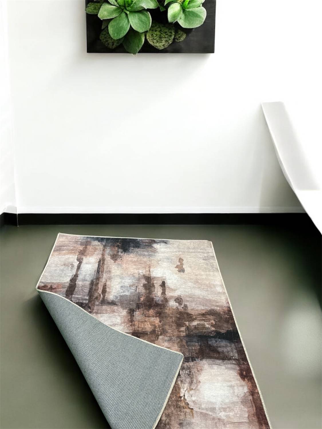 WEBTEPPICH MODERN - RUTSCHFEST MASCHINELL GEWEBT