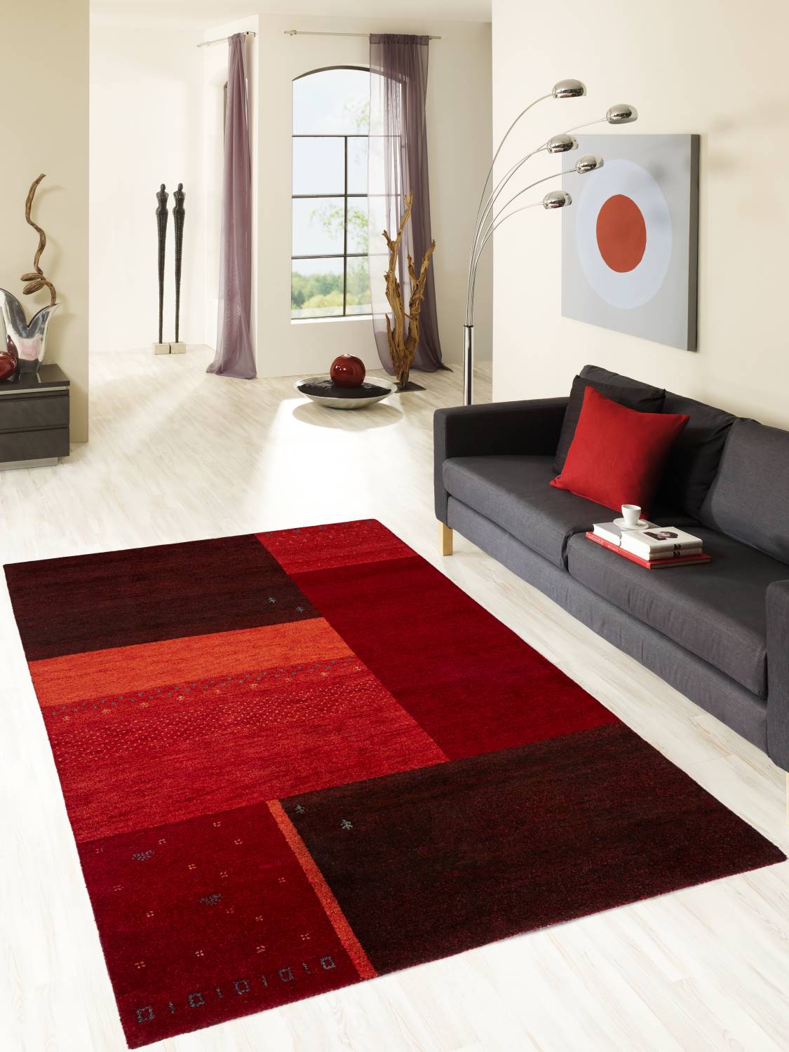 BOSTON als zentrales Design-Element eines Wohnraumes.