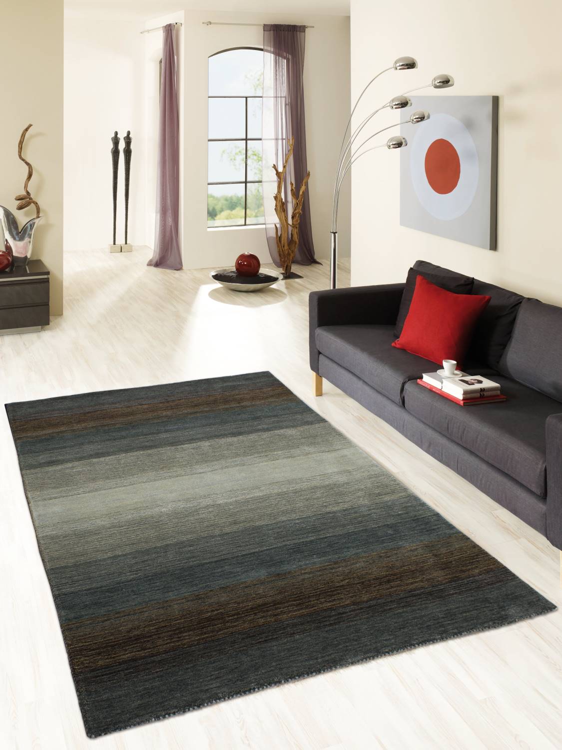 RAINBOW 1201 als zentrales Design-Element eines Wohnraumes.
