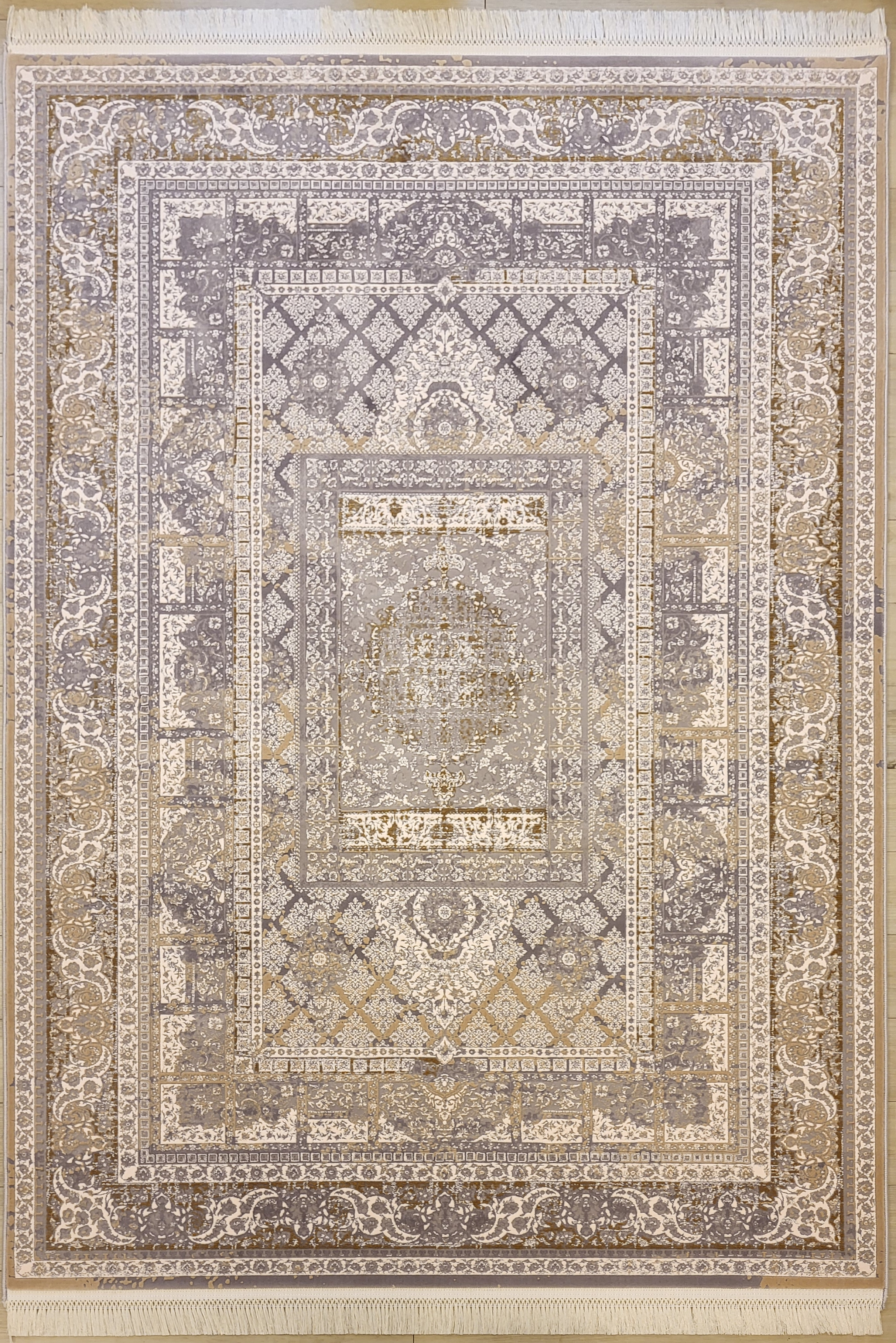 Teppich DESIGN IRAN 12449 2,8 M PUNKTE; 100% Acryl | Größe: 150x225 cm |