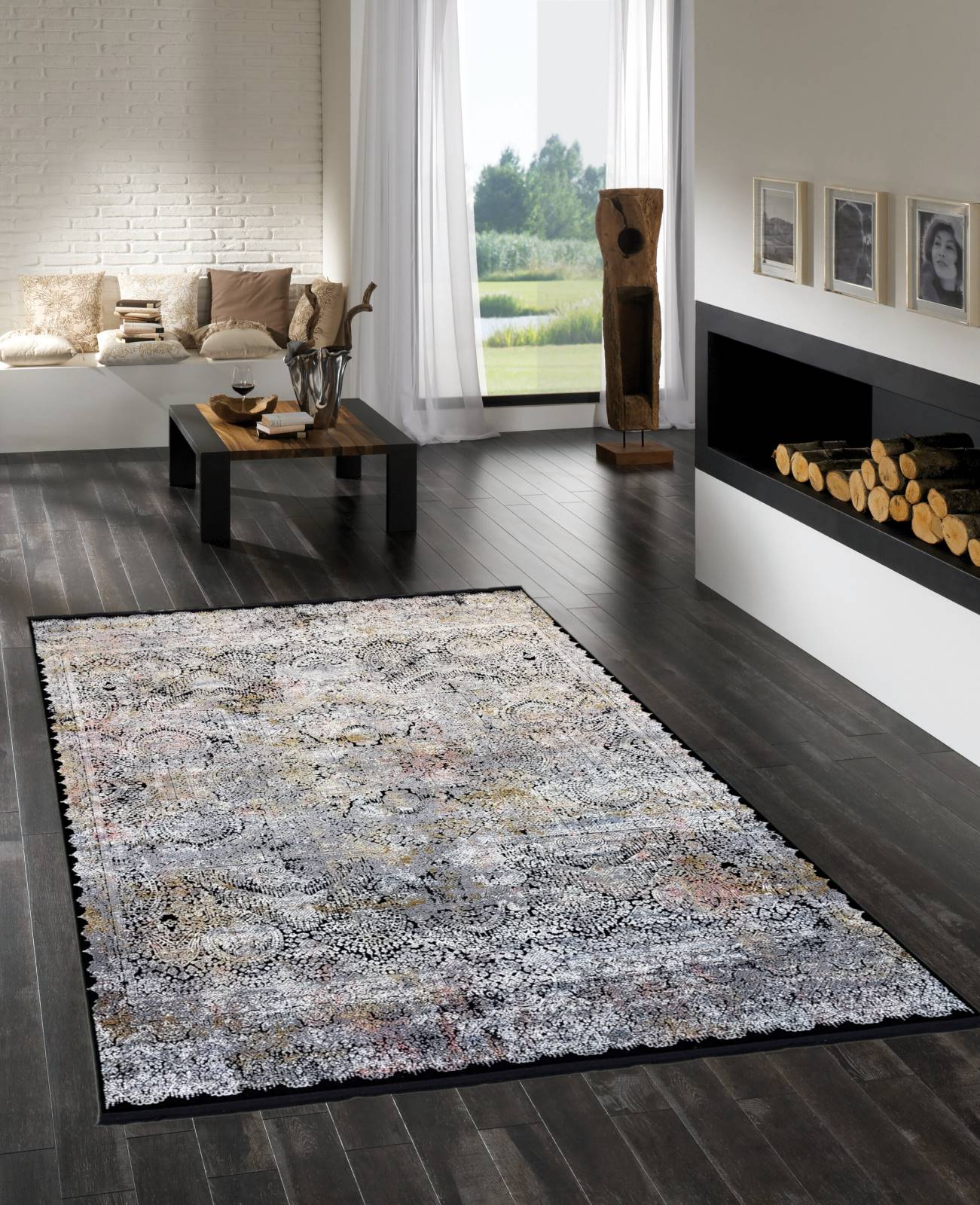 ASSAN als zentrales Design-Element eines Wohnraumes.